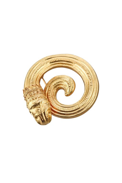 18k Gold Brooch