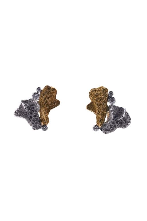 18k Gold Diamond Earrings