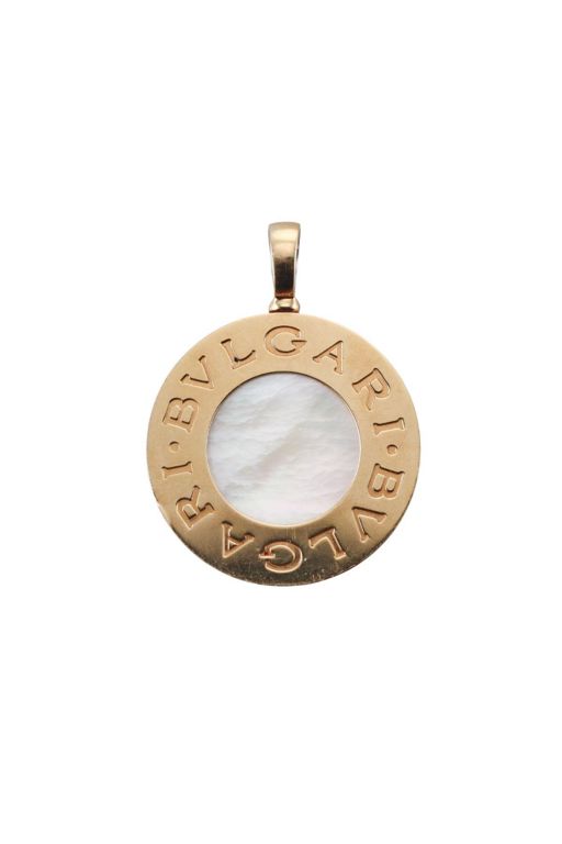 18k Gold Onyx Pendant