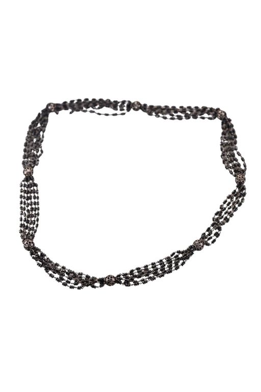 Sterling Silver Diamond Necklace
