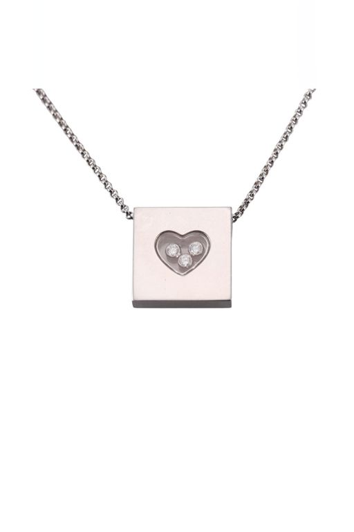 18k Gold Diamond Pendant Necklace