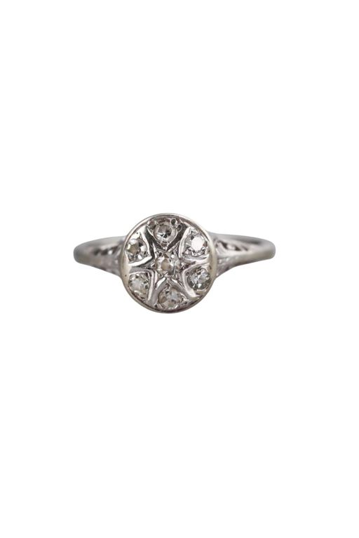 14k Gold Diamond Ring
