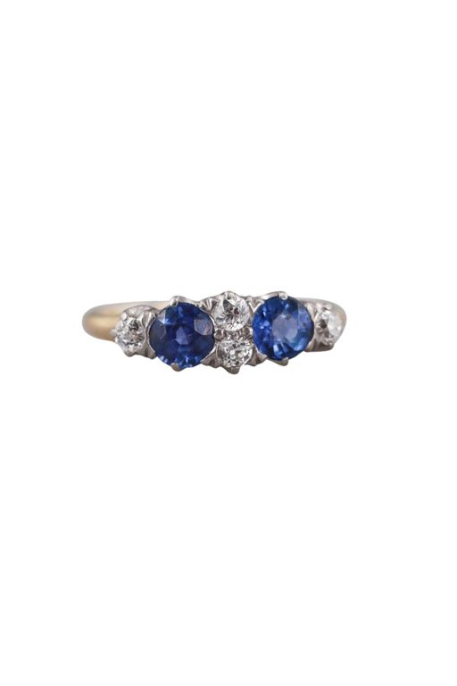 Diamond and Sapphire Ring