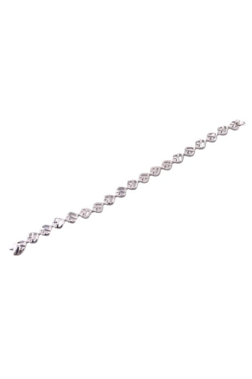 18k White Gold Diamond Bracelet