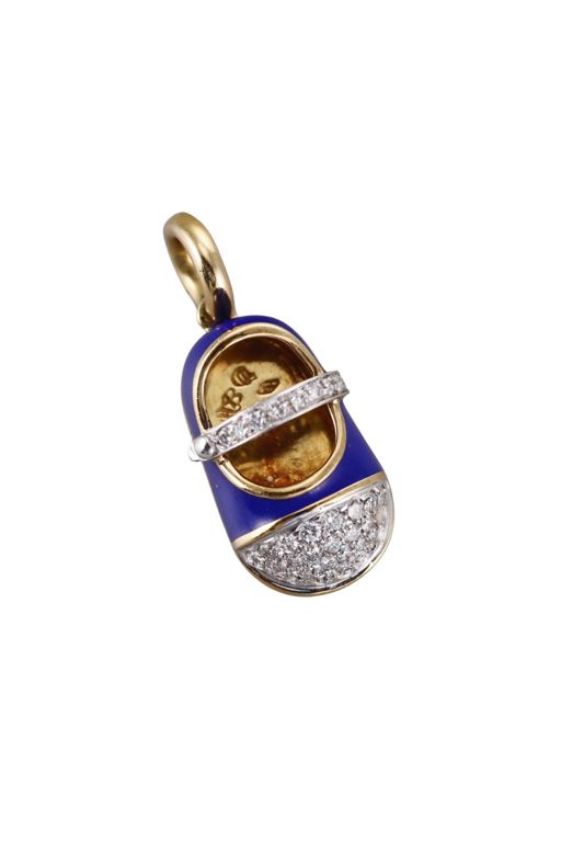 18k Gold Diamond Pendant