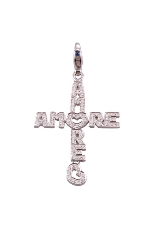 18k Gold Diamond Pendant