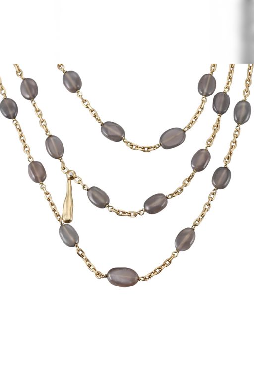 18k Gold Multi-Gem Necklace