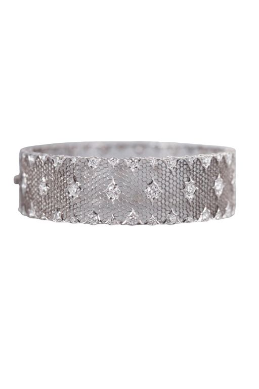 18k White Gold Diamond Bracelet