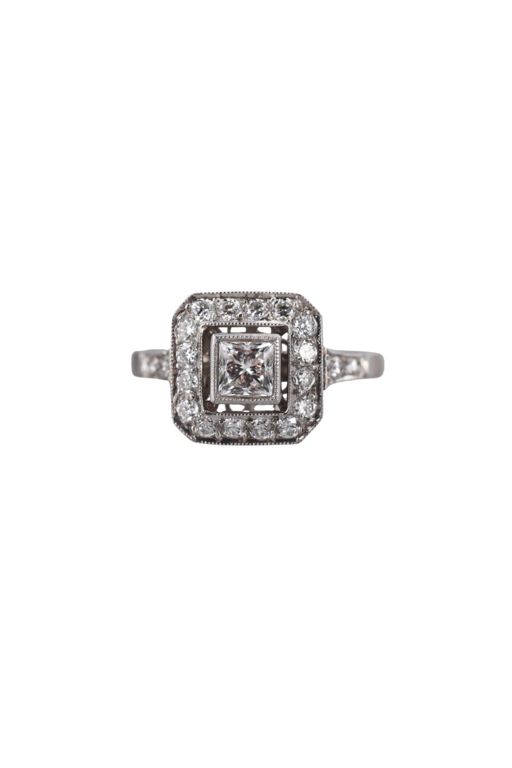 Platinum Diamond Ring