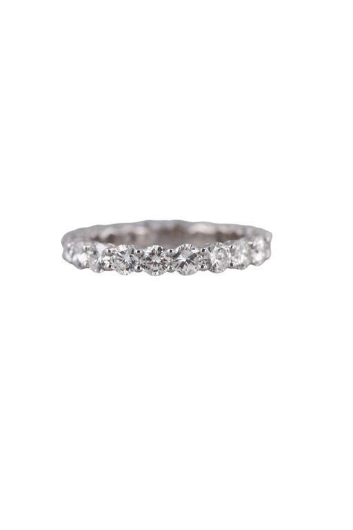 Platinum Diamond Band Ring