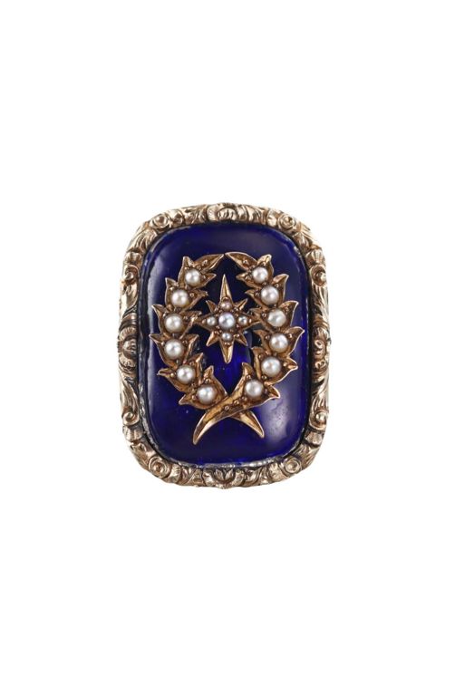 14k Gold Pearl Ring