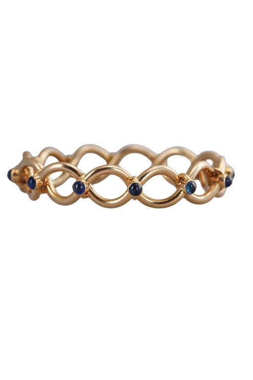 18k Gold Sapphire Bracelet