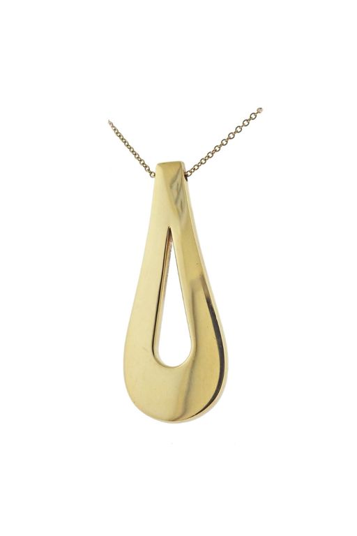 18k Gold Pendant Necklace