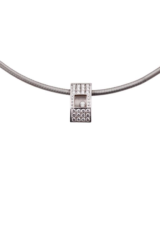 18k Gold Diamond Pendant Necklace