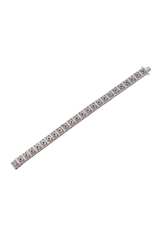 14k Gold Sapphire Bracelet