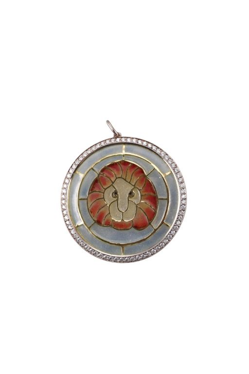18k Gold Diamond Pendant