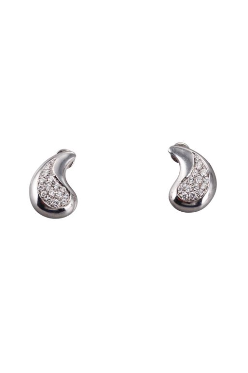18k Gold Diamond Earrings