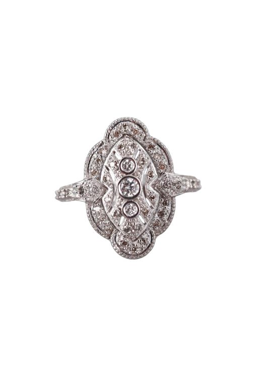 14k Gold Diamond Ring