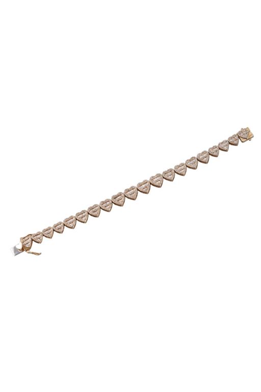 10k Gold Diamond Bracelet