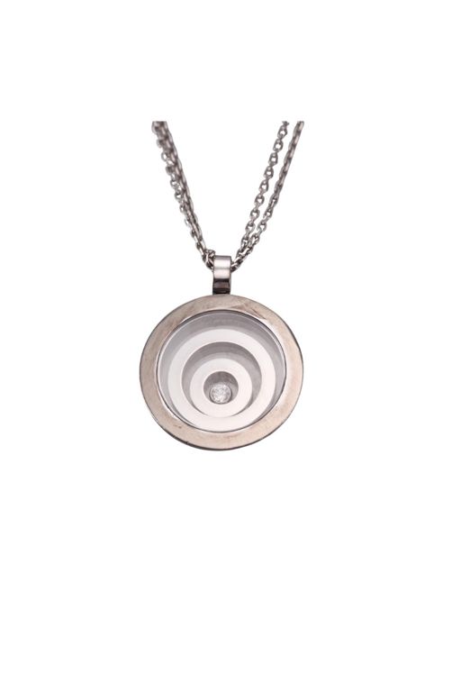 18k Gold Diamond Pendant Necklace