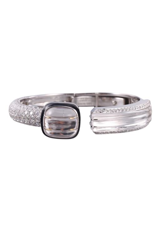 18k Gold, Platinum Diamond Bracelet