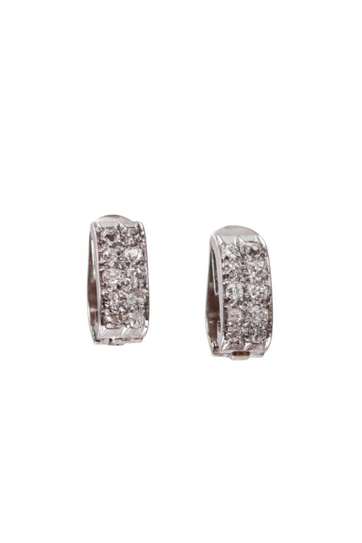 Platinum Diamond Earrings