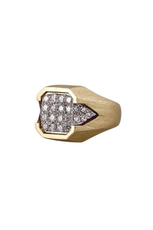 18k Gold Diamond Ring