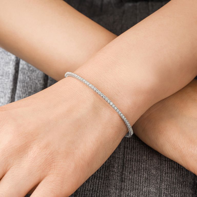 14k Gold Diamond Bracelet