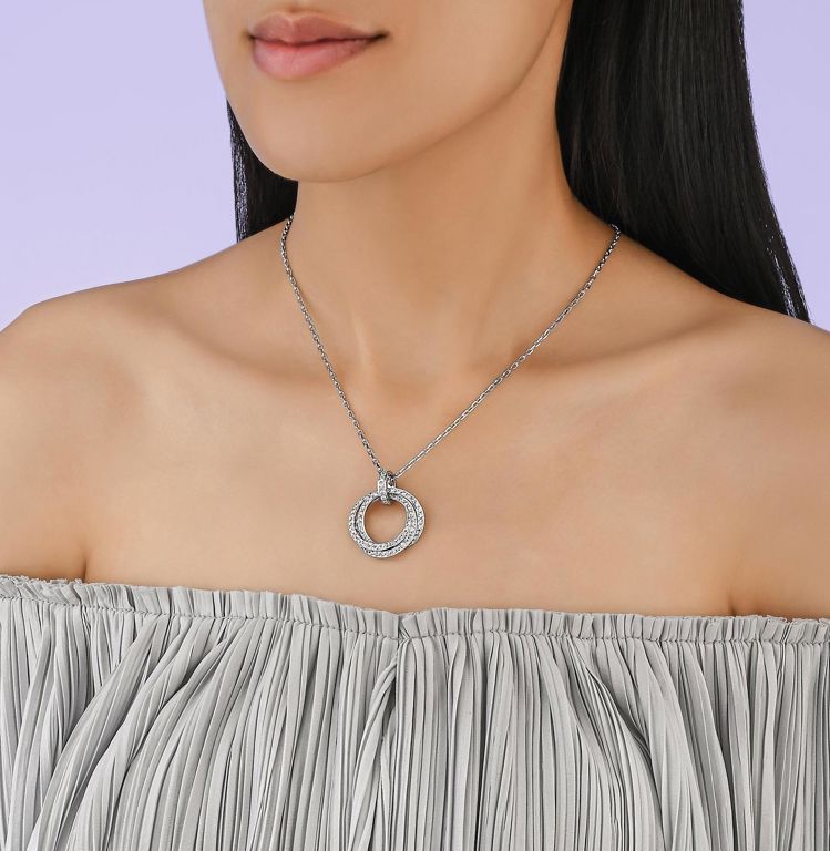 14k Gold Diamond Pendant Necklace