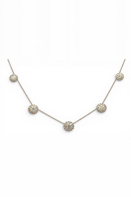 18k Gold Diamond Necklace