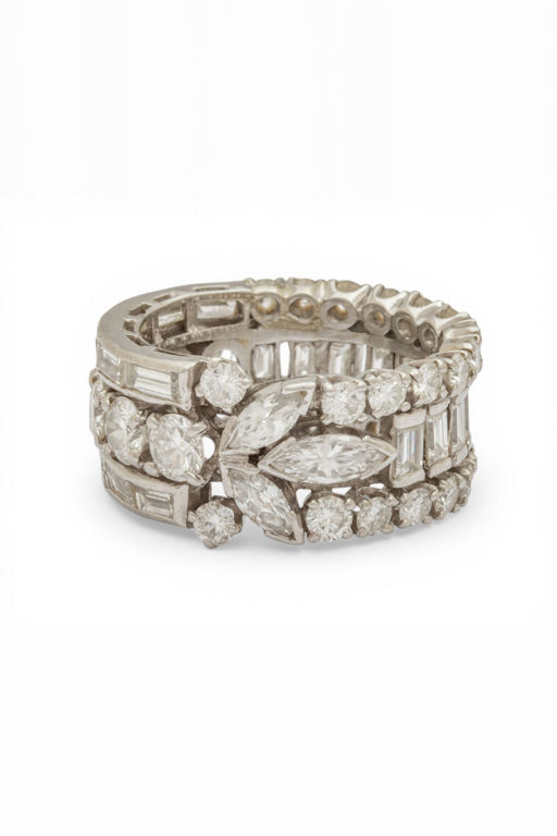 Platinum Diamond Ring