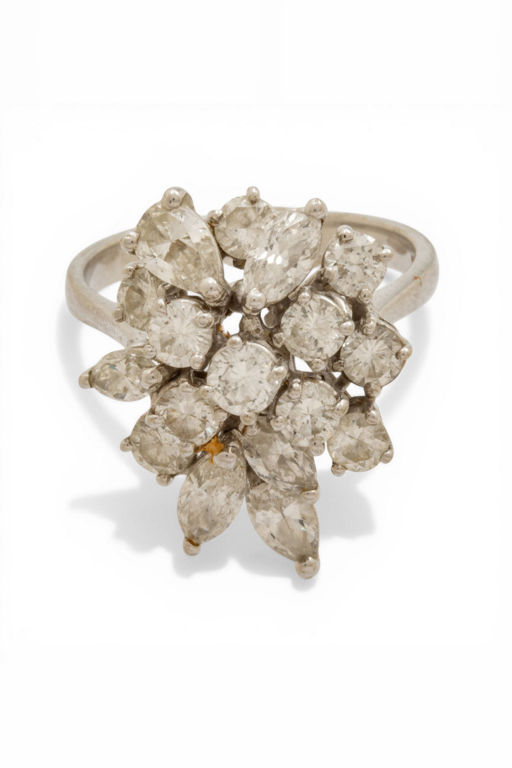 14k Gold Diamond Ring