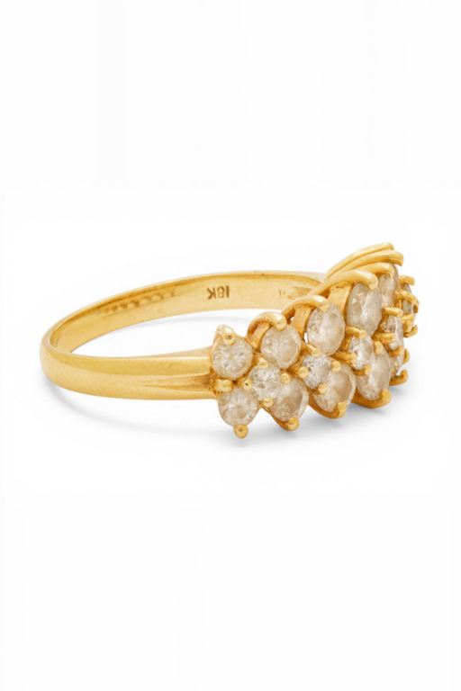 18k Gold Diamond Ring