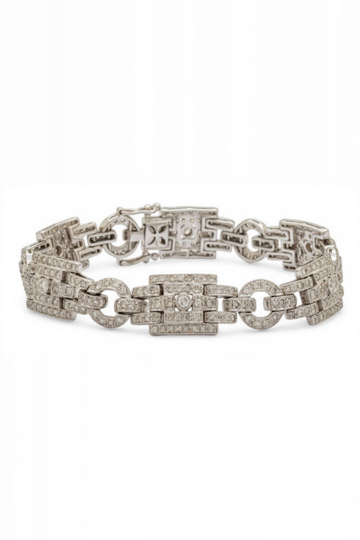14k Gold Diamond Bracelet