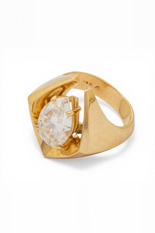 14k Gold Diamond Ring