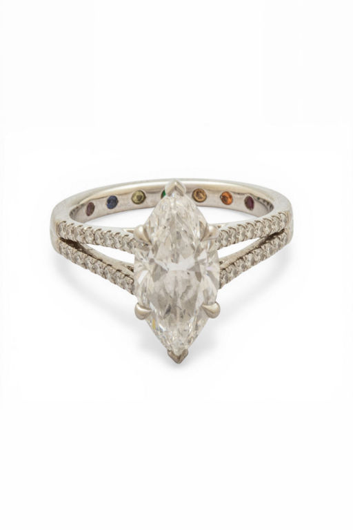 Platinum Diamond Ring