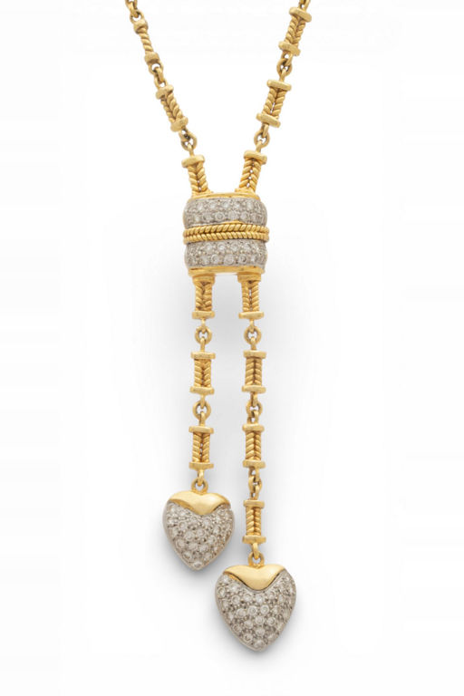 18k Gold Diamond Necklace
