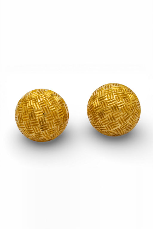 Pair of 18k Gold Earrings