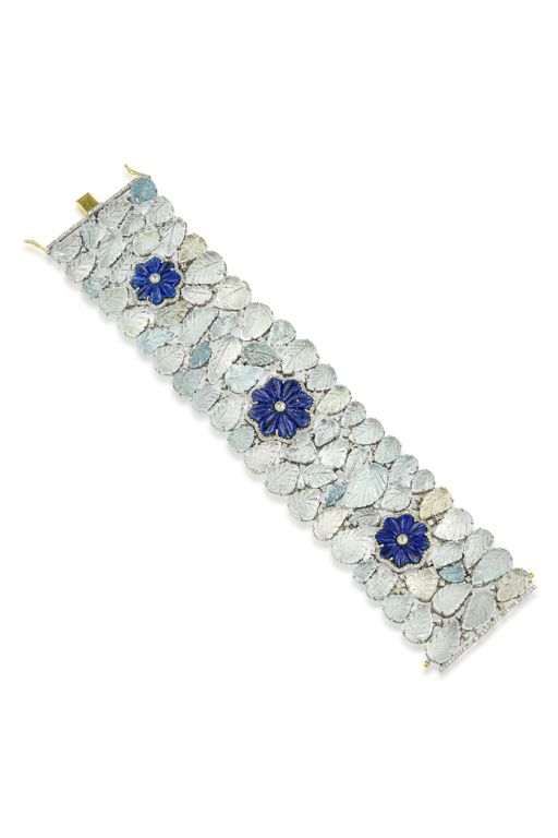 14k Gold Multi-Gem Bracelet