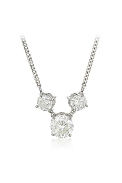 Platinum Diamond Necklace