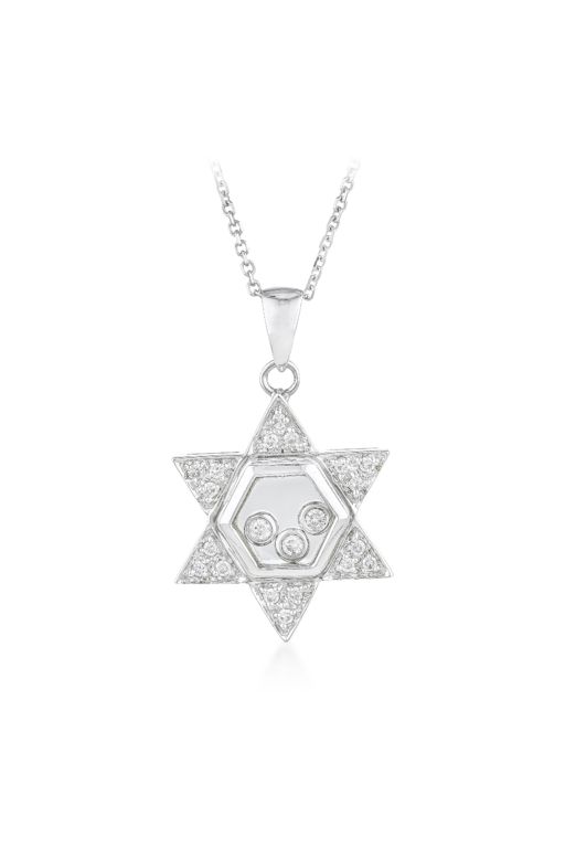 14k Gold Diamond Pendant Necklace