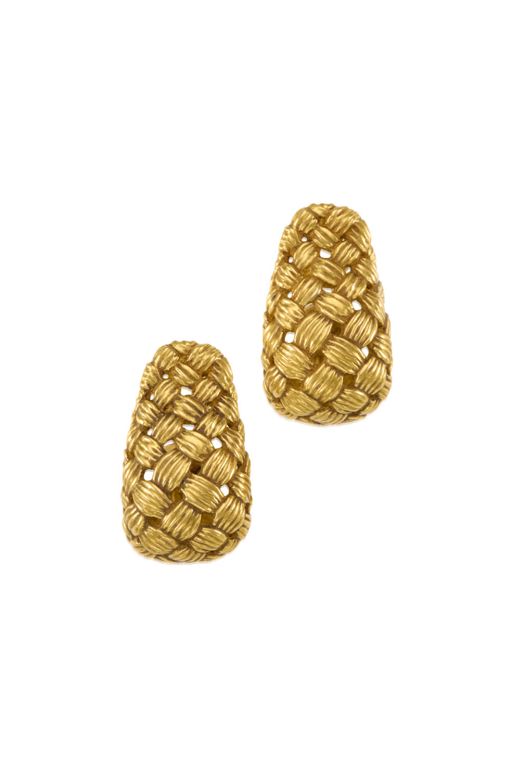 Pair of 18k Gold Earrings