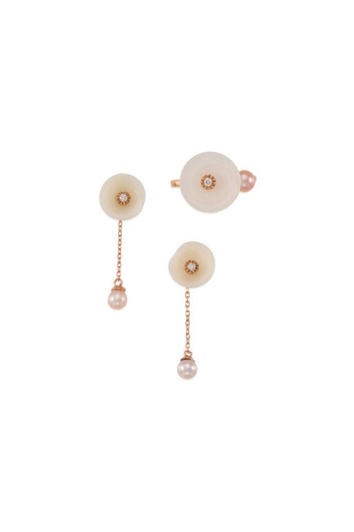 14k Gold Multi-Gem Jewelry Set
