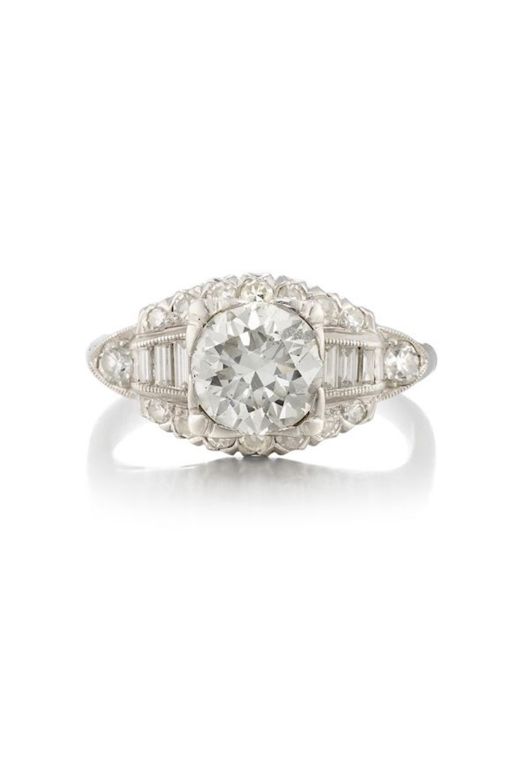 Platinum Diamond Ring