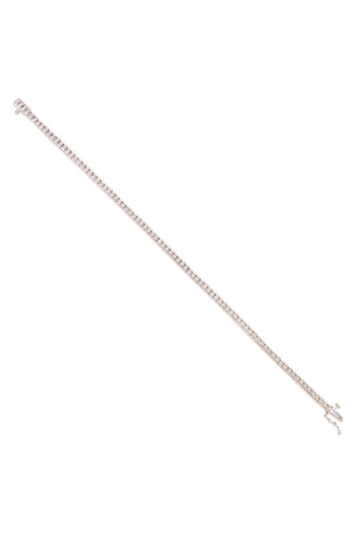 14k White Gold Diamond Bracelet