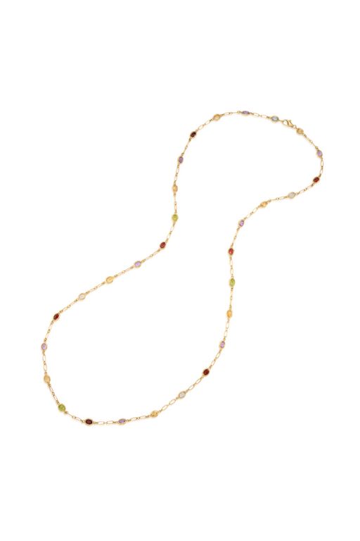 14k Gold Multi-Gem Necklace