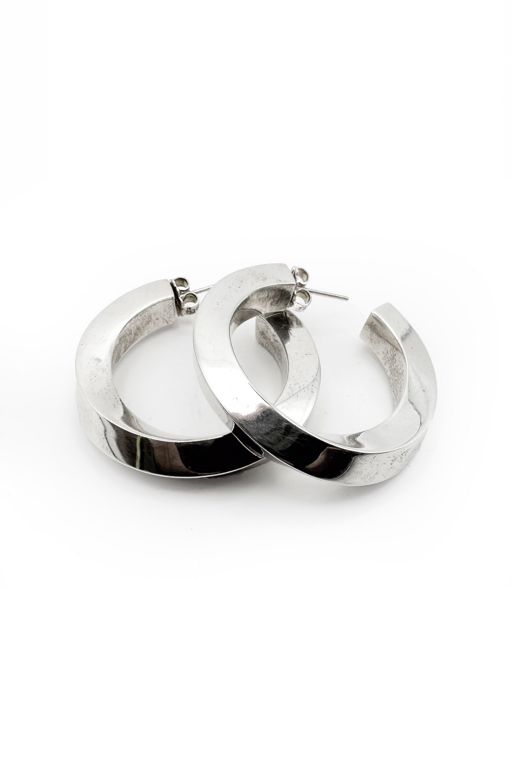 Pair of Sterling Silver Earrings