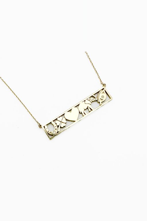 18k Gold Diamond Necklace