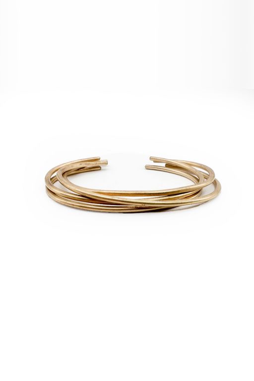 Four 14k Gold Bracelets