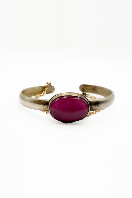 14k Gold Ruby Bracelet